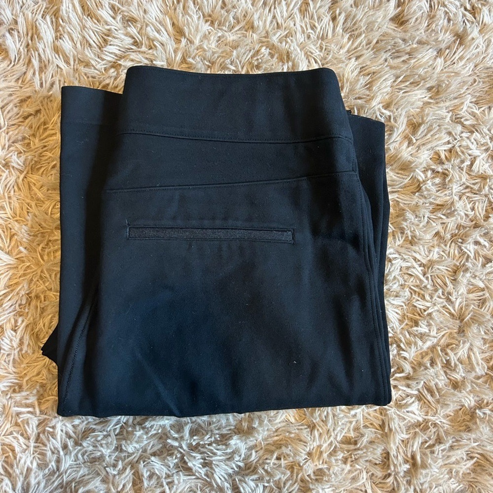 SPANX smooth™ PerfectFit Ponte Flare Pants SPANX® black Sz 1X 35x34 - Picture 5 of 10